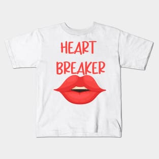 Heart breaker for lovers couples Kids T-Shirt